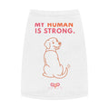 Chemo Cute Support Pup Tank – My Human Is Strong