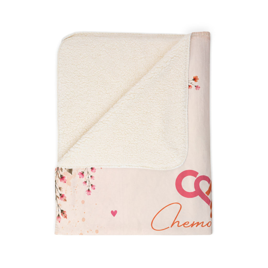 Chemo Cute™ Floral Sherpa Comfort Blanket