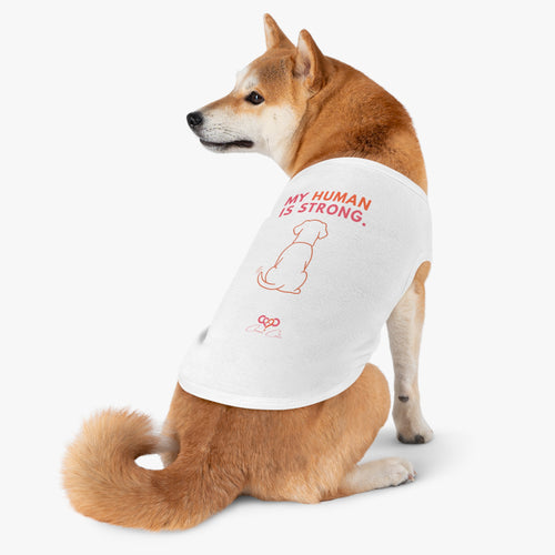 Chemo Cute Support Pup Tank – My Human Is Strong